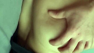 horny housewife rides friend's cock in lingerie