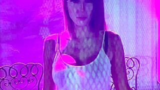 artemisia love's big tits smoke hot outdoor solo