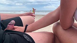 Stranger Milf's Outdoor Handjob Thrills Public Eyes