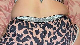 stepmom sucks huge cock to get stepson ready for pounding