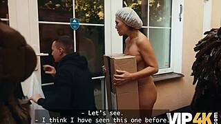 Curious mature neighbor in stockings craves big cock fun next door