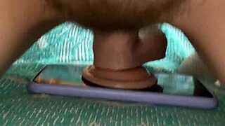 isis sun's dildo show on big ass ends with interracial cuckold cum inside