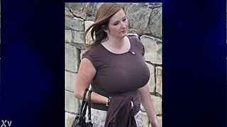 Chubby Braless BBW Milfs Tease Huge Tits Wildly