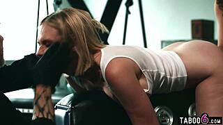 extreme fisting bondage 3some blasts blonde milf with black teen!