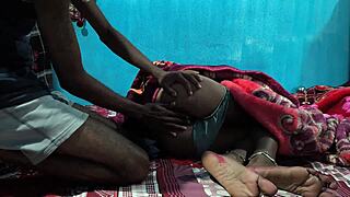 desi wife shakes ass while taking closeup pussy pounding from husband