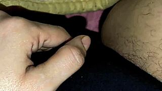 Arab milf tempts husband with hot creampie riding and shaved pussy moans