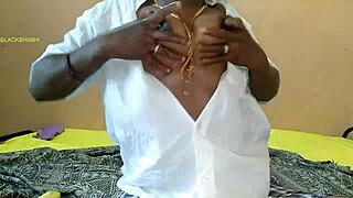 auntie shows off her sexy webcam ass for everyone to grope