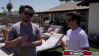 Blonde Milf Adira Allure Double Teamed With Rough Hardcore Pussy Pounding Action