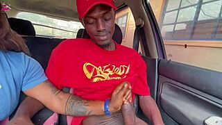 Nigerian wife cheats with new stepson on big black cock!