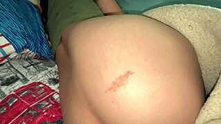 Latina nalgona rides cock pov then doggy creampie