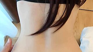 passionate anal creampie fills tight ass in steamy bedroom romp