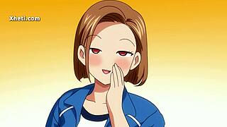 Anime hentai where guy fucks sexy teen girl and her mom