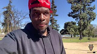 yolanda yamz's curvy tits bounce as rome major creams her outdoors deep