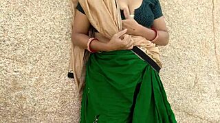 Stepson rams big tits stepmom's ass publicly in jungle. Huge cock missionary orgasm explodes outdoors.