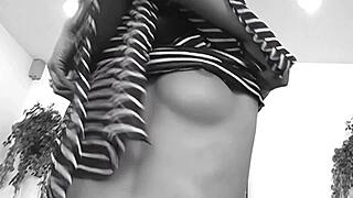 Why Doesn't Marie Luv's Shaved Pussy Crave Your Interracial Cumshot Too?