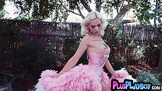 Big Ass Inked Babe Shia Snow Poses Exposing Body Lingerie Snow