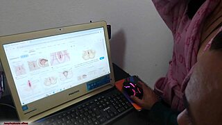 Aula de anatomia turns into punheta sex with busty milf stepmom