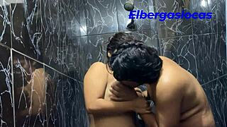 Whoa, stepsis drags me to shower, sees my dick, squirts wildly as we fuck!