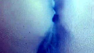 detailed closeup of sexy indian milf's curvy body teasing solo with sultry poses and expressions