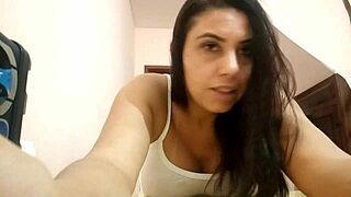 vlog with horny latina milf sarah rosa's big tits tease