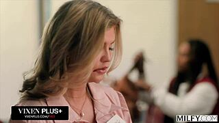 hey milfy busty blonde andie anderson you cant resist that bbc stud right