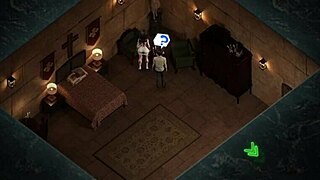 Horny Nun Milf Rides Monster Cock Vibrator with Big Nipples Bouncing Wild