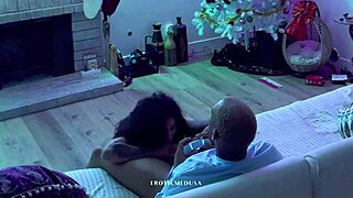 netflix chill turns into milf riding big cock creampie