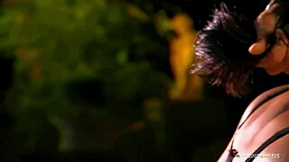 Brunette Milf's Amazing Body Takes Anal by the Pool Outdoor