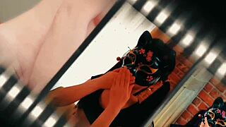 japanese milf gets handjob creampie during masturbation 😍 homemade shaved pussy fun! 🔥