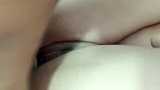 Rubbing My Stepsister's Wet Pussy Leads to Rough Fucking Her Big Tits and Huge Ass Taboo Style