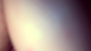 she begged for gentle anal creampie but i filled her russian ass rough