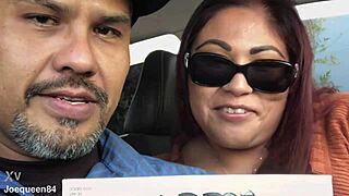 Hottest amateur Latino couple JoeQueen84 fucking like crazy