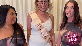 Blonde Bride Accidentally Marries Neighbor Fucks Him Missionary Doggystyle Cumshot