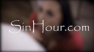 Stepmom's Massive Tits Tame Her Dripping Horny Stepsons in Curvy Blonde 3some Fuck Fest