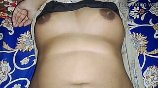 stepsister sneaks into stepbrother bed craving his cock all night long?