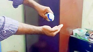 sexy mature neeru fingers hairy big pussy with carrot masturbation closeup