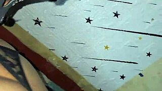 stepson catches milf in yoga then fucks her rough like a whore