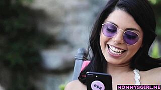 Gina Valentina Licks Stepmom Brandi Love's Big Tits Pussy