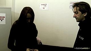 uhh my small tits are shakin' bad takin' two huge cocks in both tight holes at once...