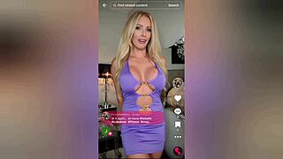 TikTok Girl Deepthroats Crush's Huge Cock In Fishnets!