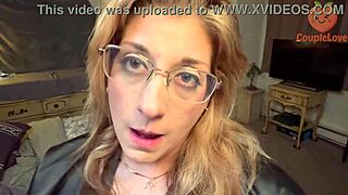 Stepmom's Cheating Blowjob Bribe Ends in Facial Cumshot