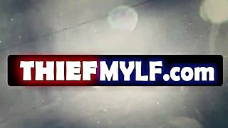 Can Security Guard Jack Vegas Resist Busty Aria Khaide During Her Shoplifting Strip Search?