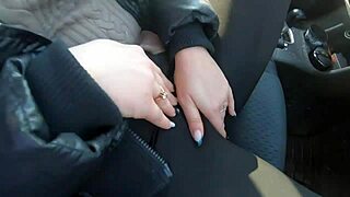 Curvy Wife Almost Caught Outdoor Blowjob and Fuck