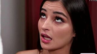 that busty dean has the teen coed licking her ass so good now