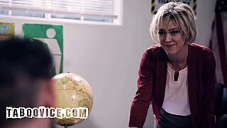 Big Tits Teacher Gangbanged Hard in Classroom Chaos