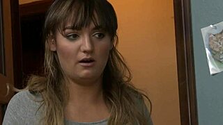 lesbian milf licks masturbating stepdaughter's bff shaved pussy to orgasm