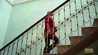 bored blonde milf anal threesome rough DOUBLE PENETRATION creampie employees