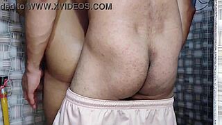 STEP MOMMY BENT OVER BATHROOM SINK FOR STEPSON POUNDING!