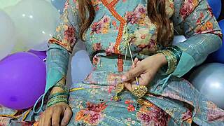 step-sister surprises with valentine advance in bedroom rough pussy play