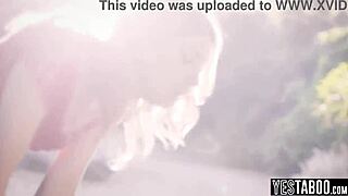 Stranded Petite Blonde Milf Repays Stranger with Outdoor Big Cock Pussy Fuck